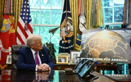 Trump Unveils 'Golden Dome' Missile Shield Plan