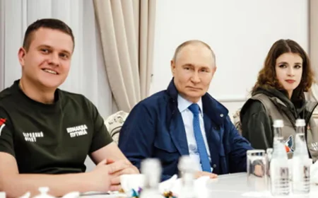 Putin Visits Kursk Region for First Time Since Ukraine Exit