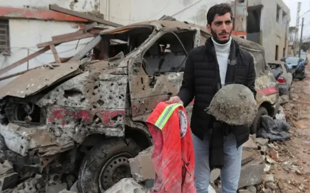 Israel Strike Kills Man in South Lebanon: Ministry