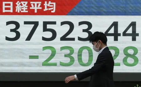 Asian Markets Slide Amid US Deficit Concerns