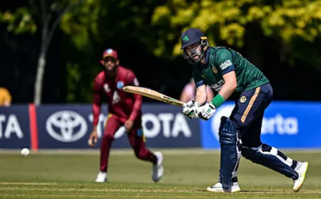 Ireland Dominates West Indies in ODI Opener