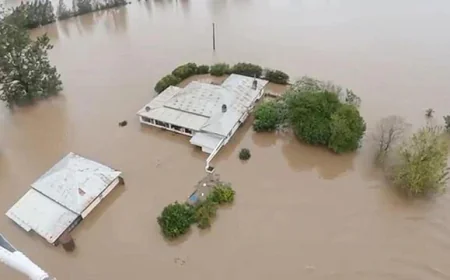 Eastern Australia Faces Catastrophic Floods After Record Rainfall