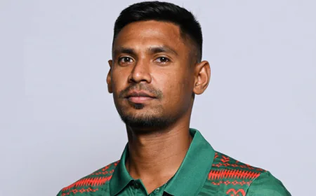 Mustafizur Out of Pakistan T20Is with Thumb Injury