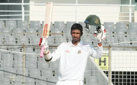 Ifti Hits Century as Emerging Team Posts 242-7 on Day One Against SA