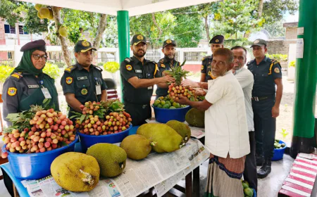 Fruit festival celebrated in Magura District Jail