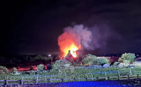 Fire Rips Through Building at Princess Diana’s Former Home