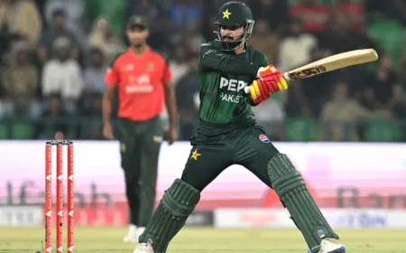 Pakistan Win Second T20 to Seal Series Against Bangladesh