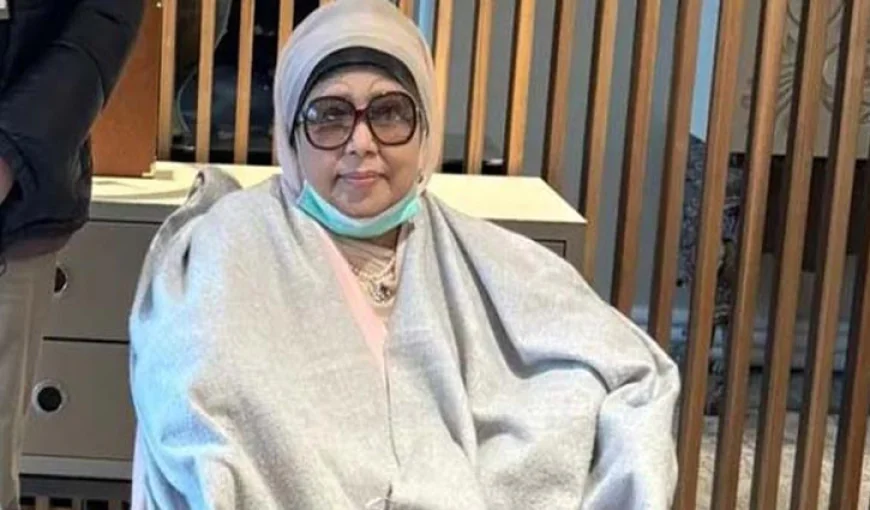 Khaleda Zia returns to Dhaka via Sylhet