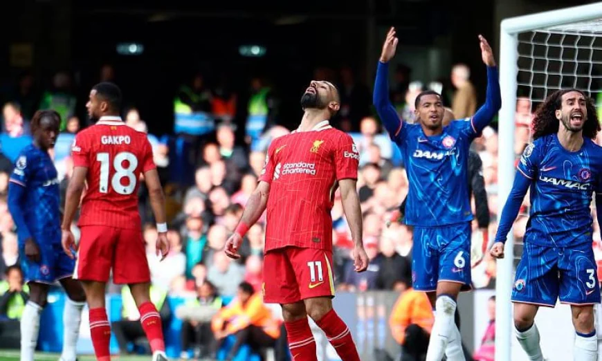 Chelsea sink champions Liverpool, Man Utd crash at Brentford