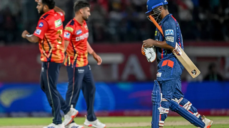 Pant woes continue as Lucknow lose to Punjab in IPL