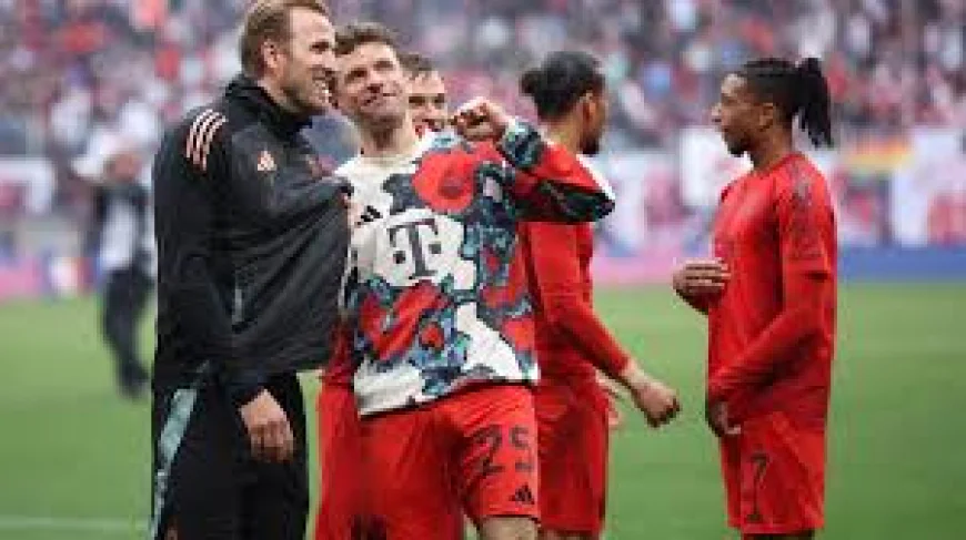 Leverkusen draw hands Kane's Bayern Bundesliga title