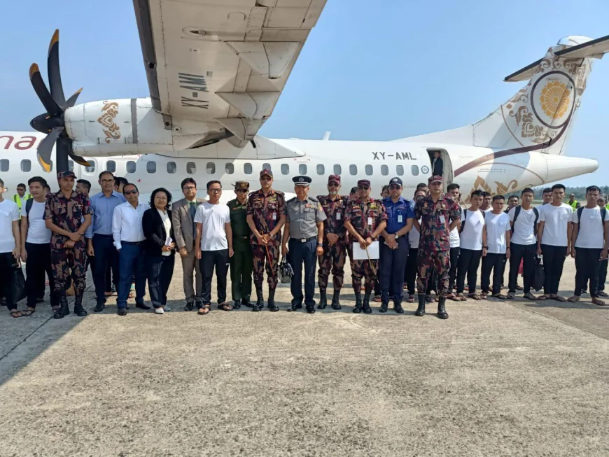 Bangladesh Repatriates Myanmar Military, BGP Officials
