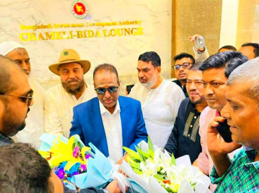 Hanif Paribahan Owner Md. Hanif Returns to Bangladesh After 15 Years