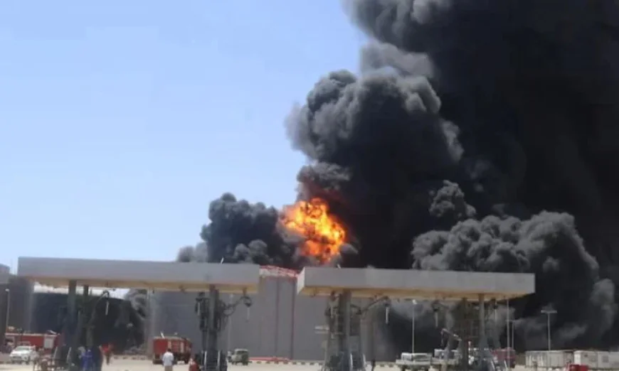 Sudan's Key Fuel Depot Fires 'Fully Contained,' Says Civil Defence