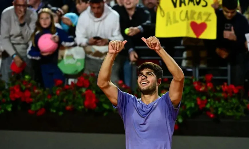 Top Seeds Alcaraz and Zverev Secure Spots in Italian Open Last 16