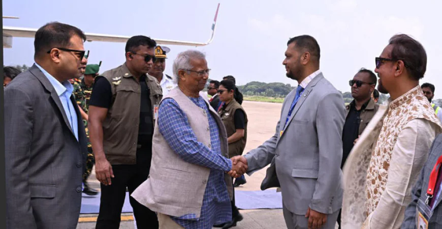 Yunus Arrives in Chattogram for One-Day Visit