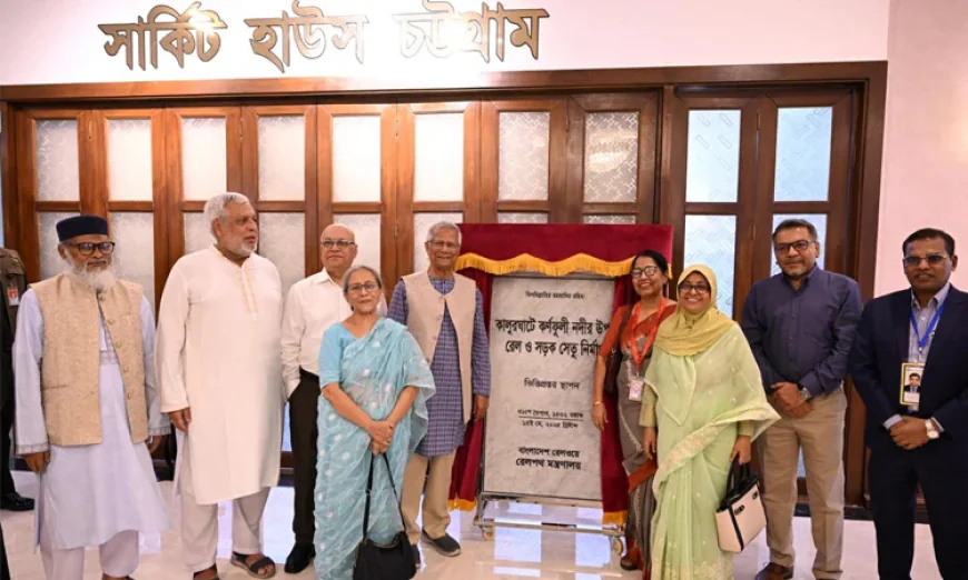 CA Lays Foundation for Kalurghat Bridge