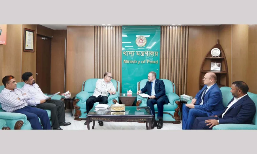 Russian Ambassador Meets with Food Adviser