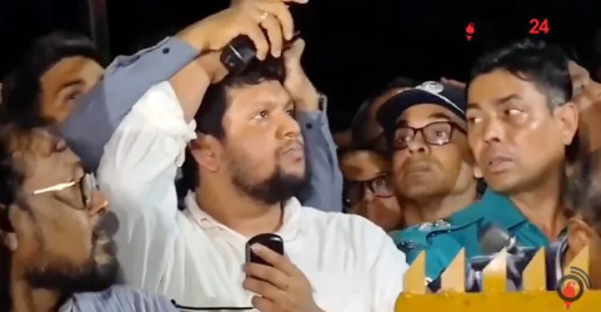 Police Search for Youth Who Threw Bottle at Mahfuj Alam
