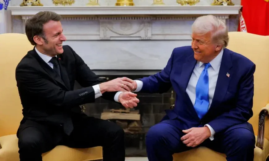 Macron Says Trump Will 'React' to Putin's Ukraine 'Cynicism'