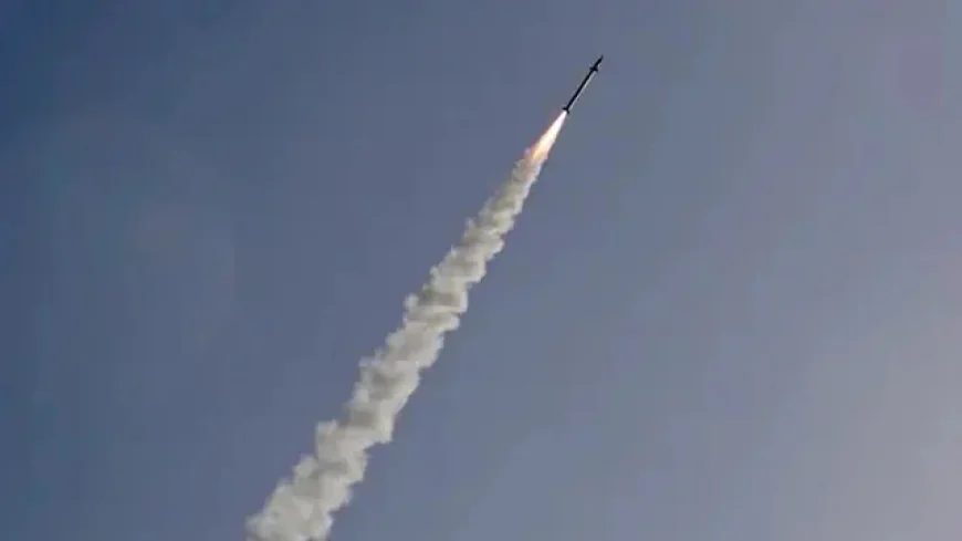 Israeli Army Reports Interception of Missile Fired from Yemen