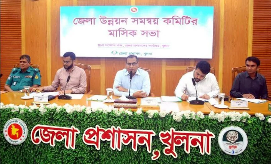 Monthly Development Coordination Meeting Held in Khulna