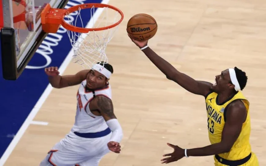 Siakam Leads Pacers to 2-0 Lead Over Knicks