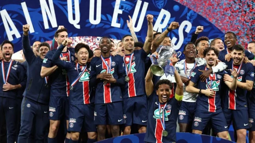 PSG Clinch 16th French Cup Title with 3–0 Victory Over Reims