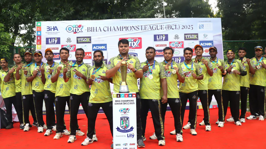 The Westin Dhaka Clinches BIHA Champions League 2025 Title in Grand Finale at Gulshan