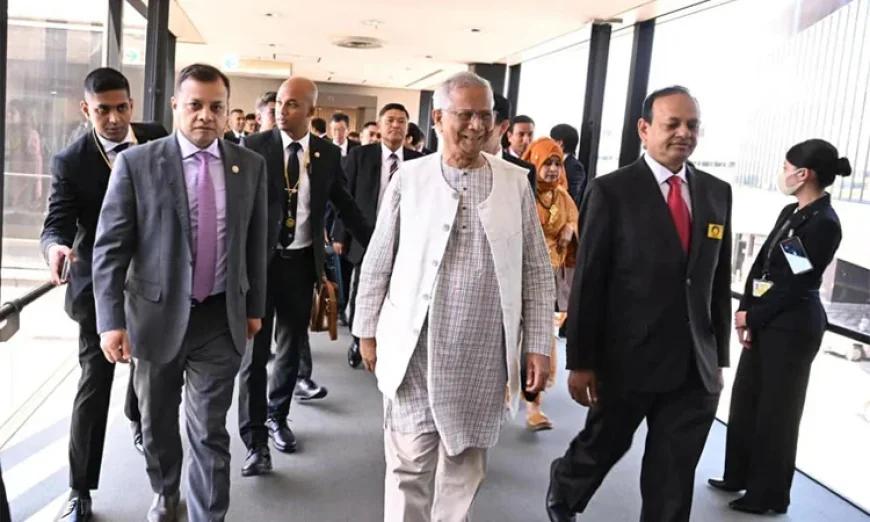 Chief Adviser Yunus Arrives in Tokyo for Official Four-Day Visit