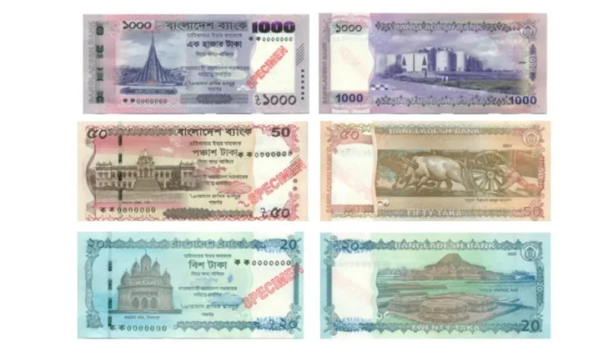 Bangladesh Bank to Issue New Notes Featuring Historic Landmarks from June 1
