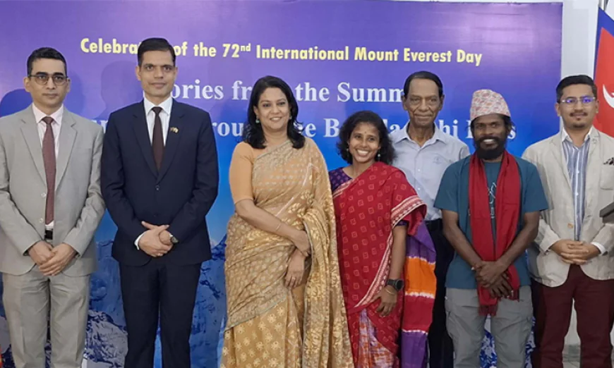 Nepal Honors Bangladesh's Mountaineering Spirit on Sagarmatha Day