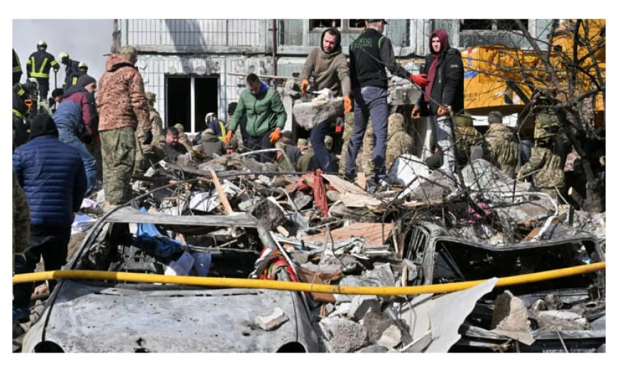 Russian Strikes Kill Two in Ukraine