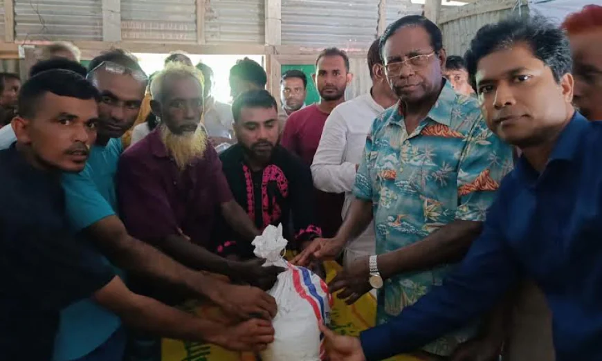 BHBFC Distributes Food Aid to 500 Storm-Affected Families in Jamalpur
