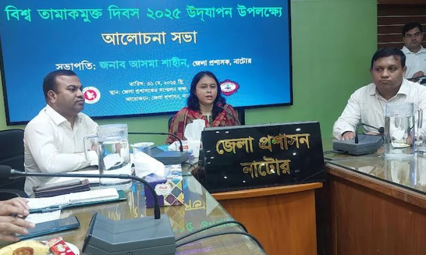 World No Tobacco Day Commemorated in Natore District