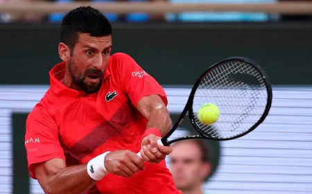 Novak Djokovic Cruises Into Fourth Round at Roland Garros