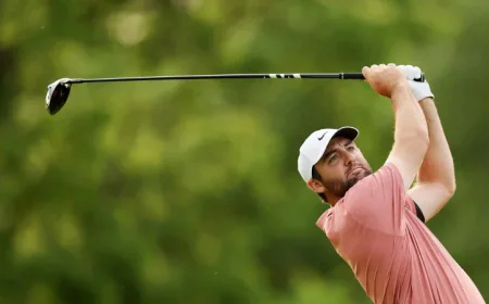Scheffler Takes Lead at PGA Tour’s Memorial Tournament