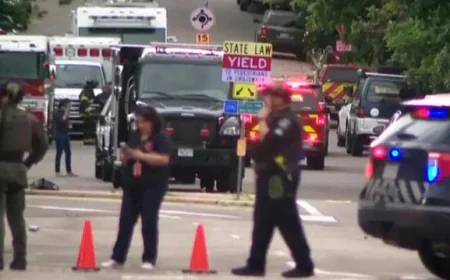 Flamethrower Attack Injures 8 at Gaza Hostage Protest in US