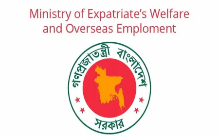 Tk 855cr Proposed for Expatriates’ Welfare Ministry in FY26 Budget