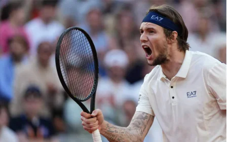 Bublik Defeats Draper in What He Calls ‘Best Moment of His Life’