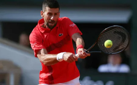 Djokovic, Sinner Reach French Open Quarters; Boisson Shocks Crowd at No.361