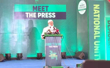 Jamaat Ready for December Polls If Nation Is: Shafiqur
