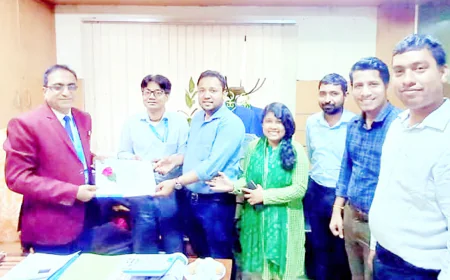 JB Sreemangal Branch manager highest deposit collector