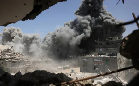 Rescuers: Israeli Fire Kills at Least 27 Near Gaza Aid Distribution Site