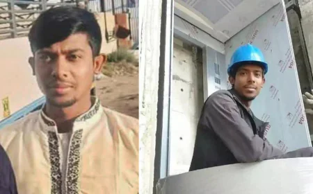 Youth of Burichang dies falling from bldg in KSA