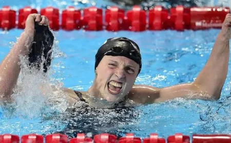 Ledecky Claims 800m Title at Start of US Swim Championships