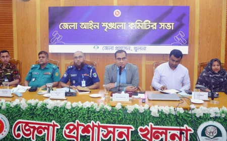 Steps Taken in Khulna to Ensure a Safe and Peaceful Eid