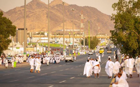 Muslim Pilgrims Gather at Mount Arafat for Hajj's Pinnacle Ritual