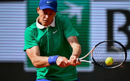 Top Seed Sinner Eases Past Bublik to Reach French Open Semifinals