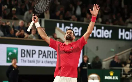 Djokovic Defeats Zverev to Reach French Open Semis Against Sinner